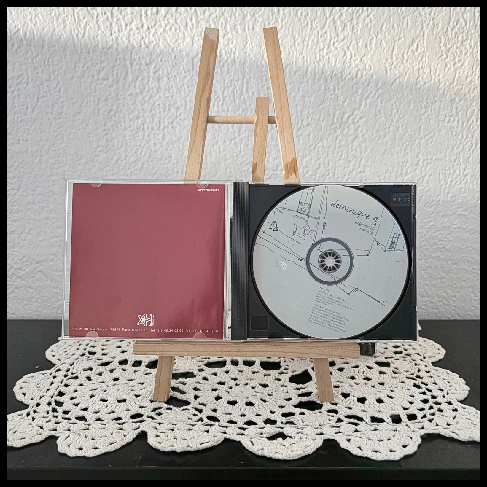 Caja Dominique A 2 CD – La Fossette & La Memoria Nueva (Edición Limitada) – photo 9